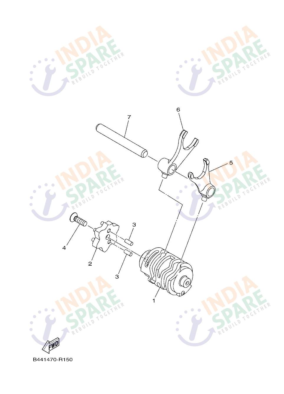 SHIFT CAM FORK